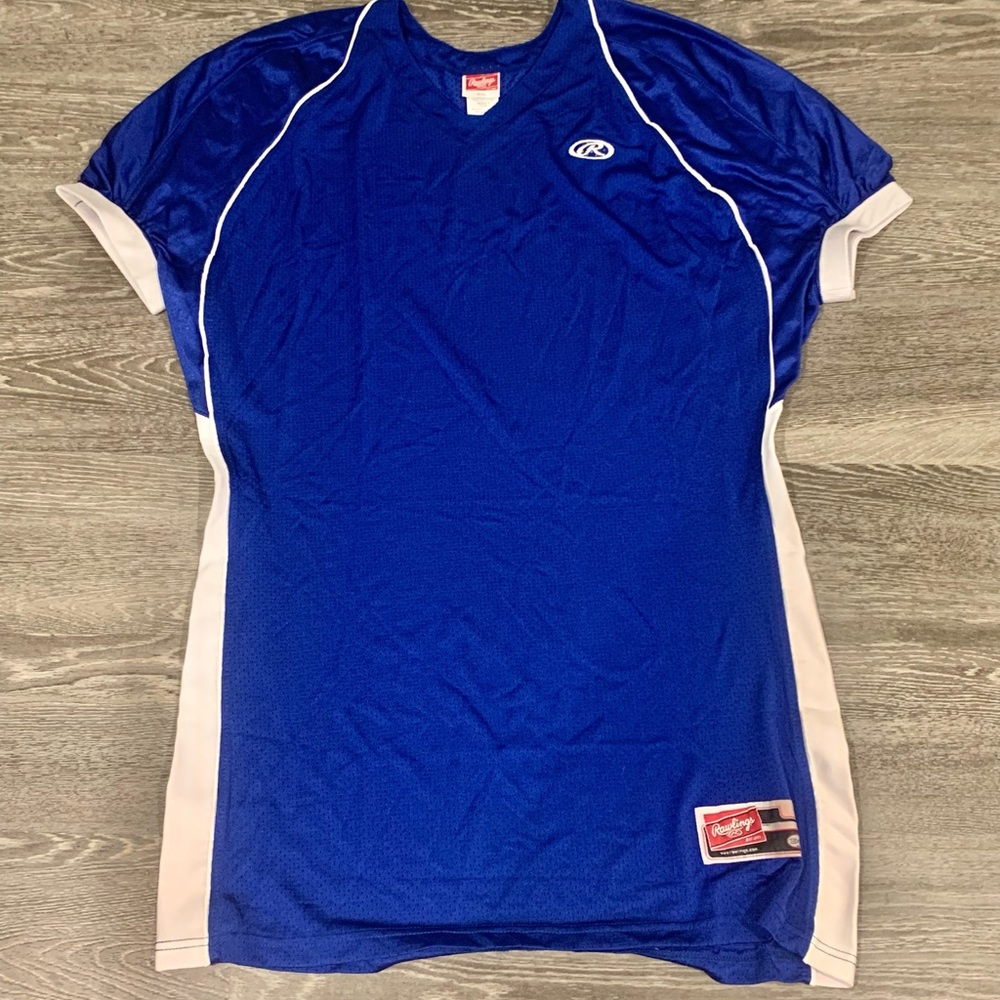 Rawlings Womens Jersey Dress NAVY/WHITE SIZE 3XL New Without Tags